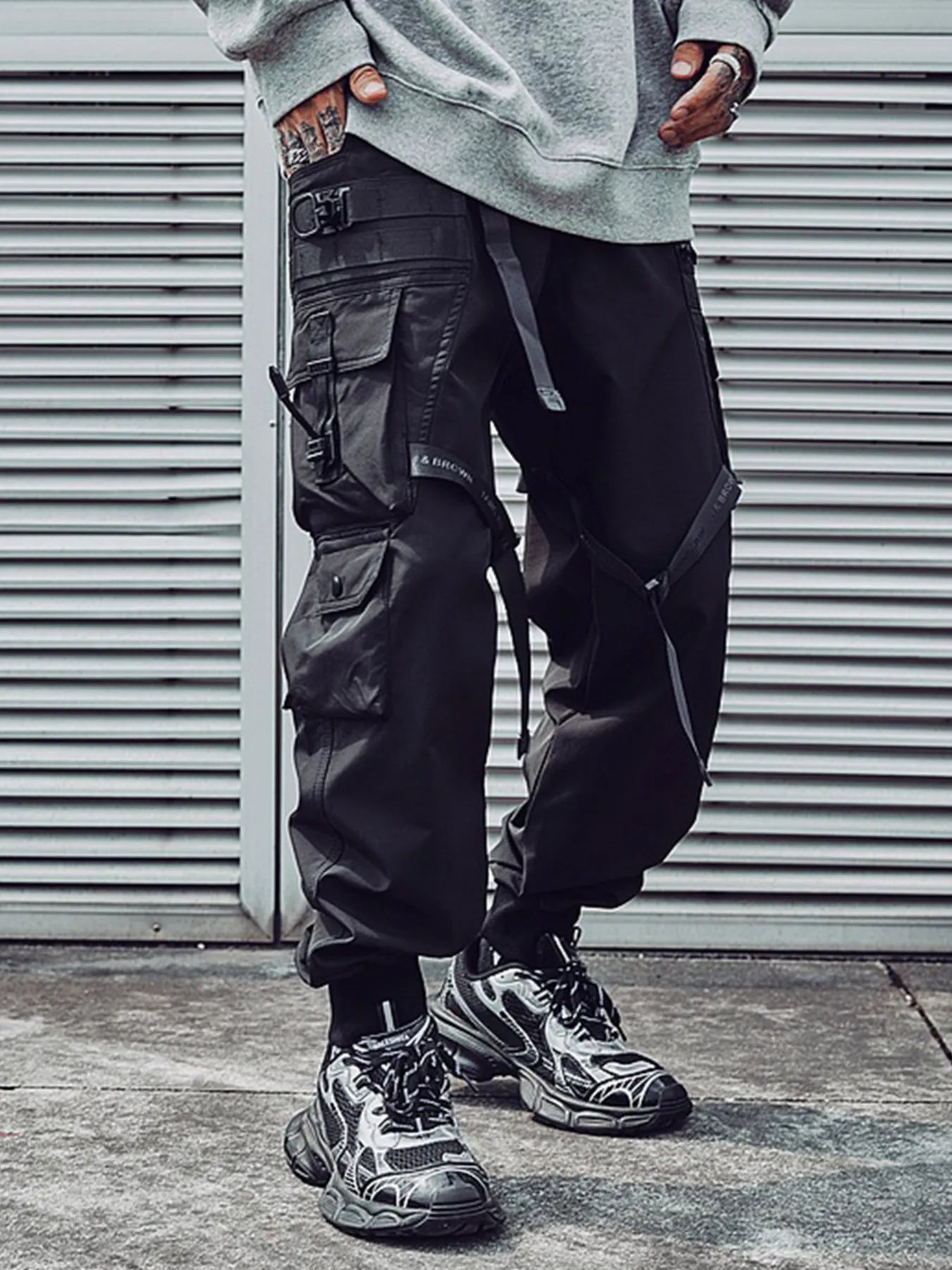 Men's Tactical Cargo Joggers | Cargo Pants Cargo Pants from PHUNKYN