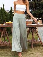 High Waist Wide Leg Pants | Trousers Wide Leg Pants from PHUNKYN