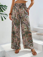 Printed Wide Leg Pants | Trousers Trousers from PHUNKYN