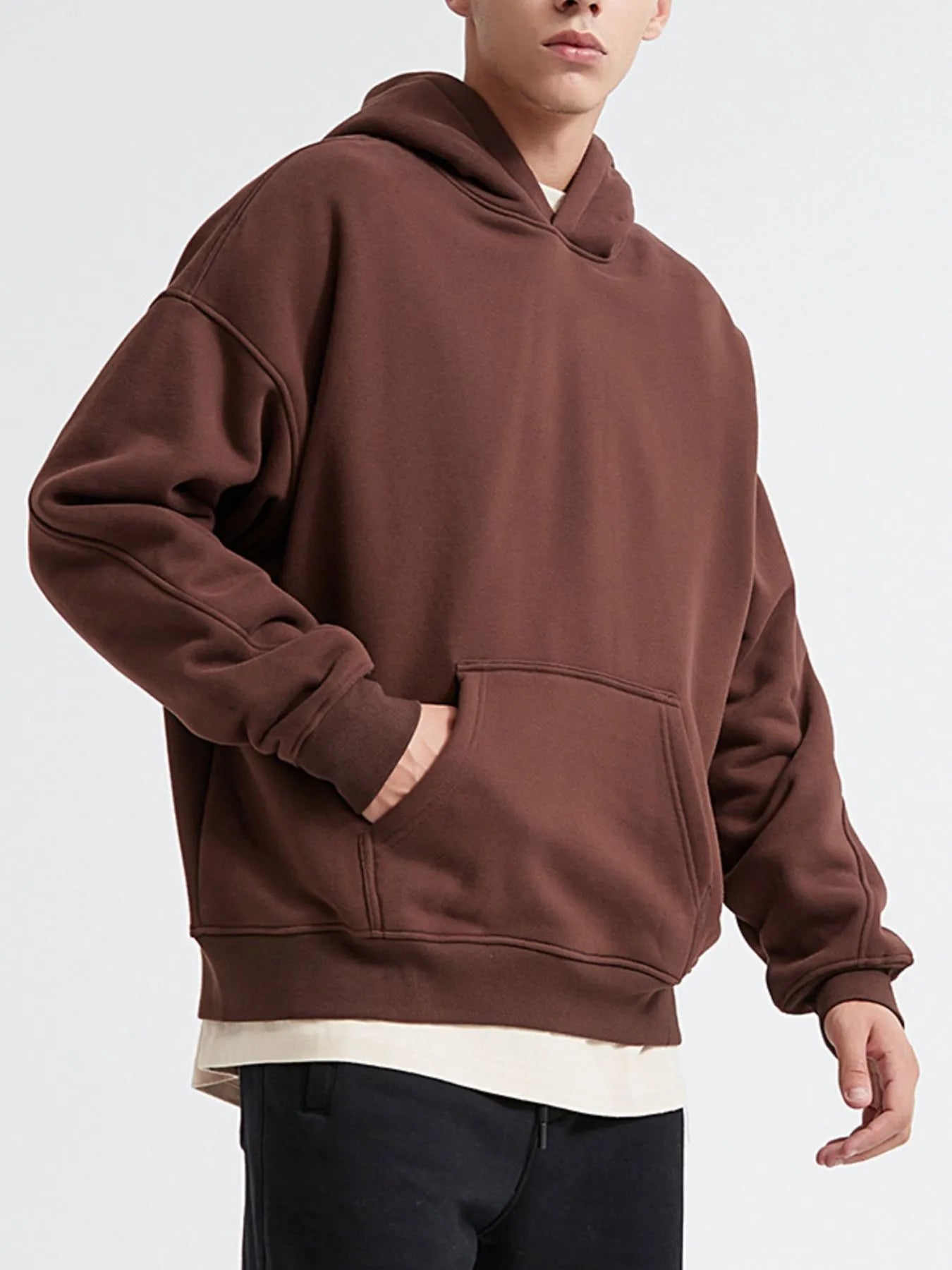Men's Kangaroo Pocket Long Sleeve Hoodie | Hoodies Hoodie from PHUNKYN