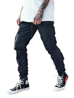 Men's Drawstring Pants with Cargo Pockets | Cargo Pants Cargo Pants from PHUNKYN