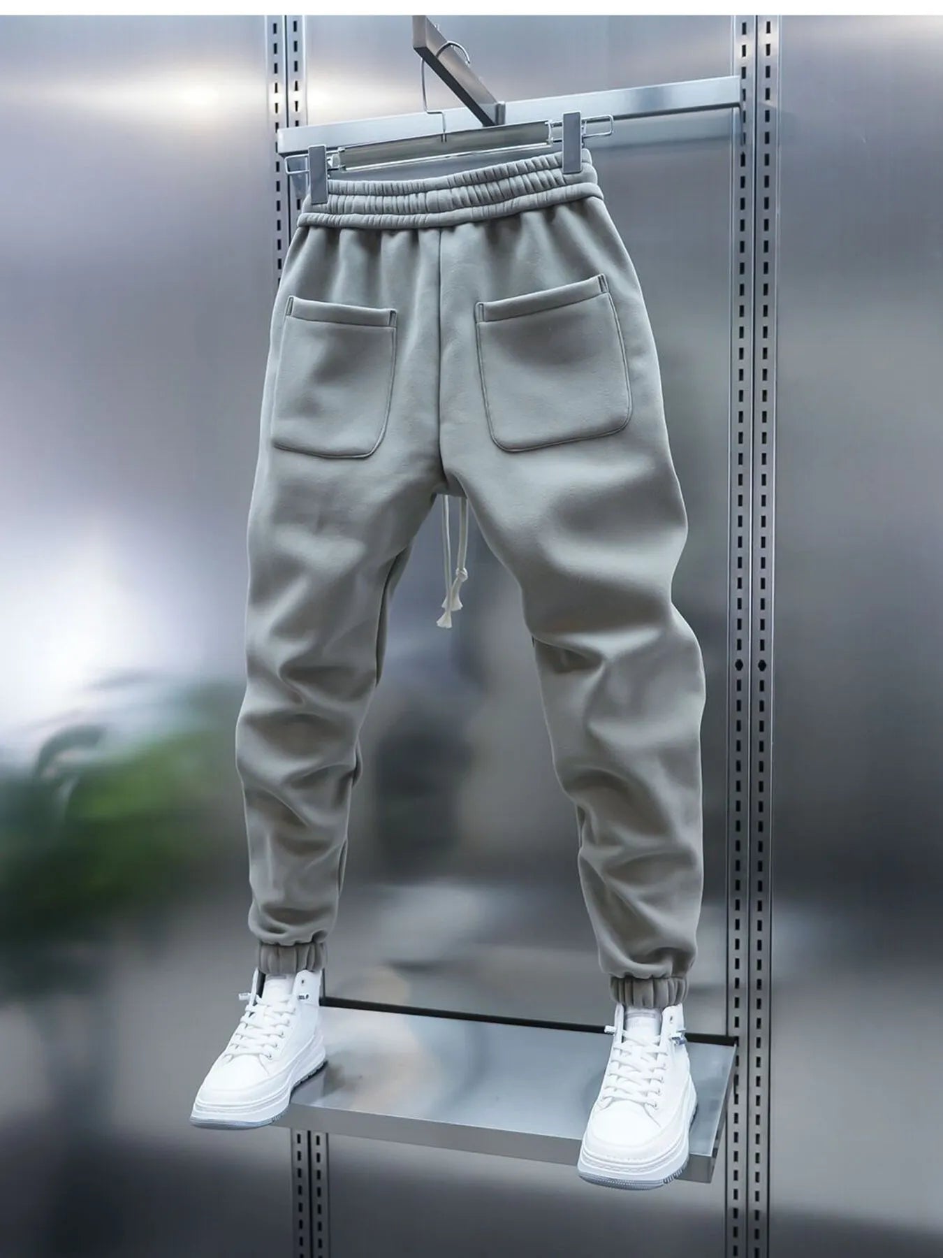 Men's Drawstring Striped Joggers with Pockets | Joggers Joggers from PHUNKYN