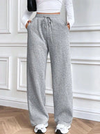 Drawstring Wide Leg Pants | Joggers Wide Leg Pants from PHUNKYN