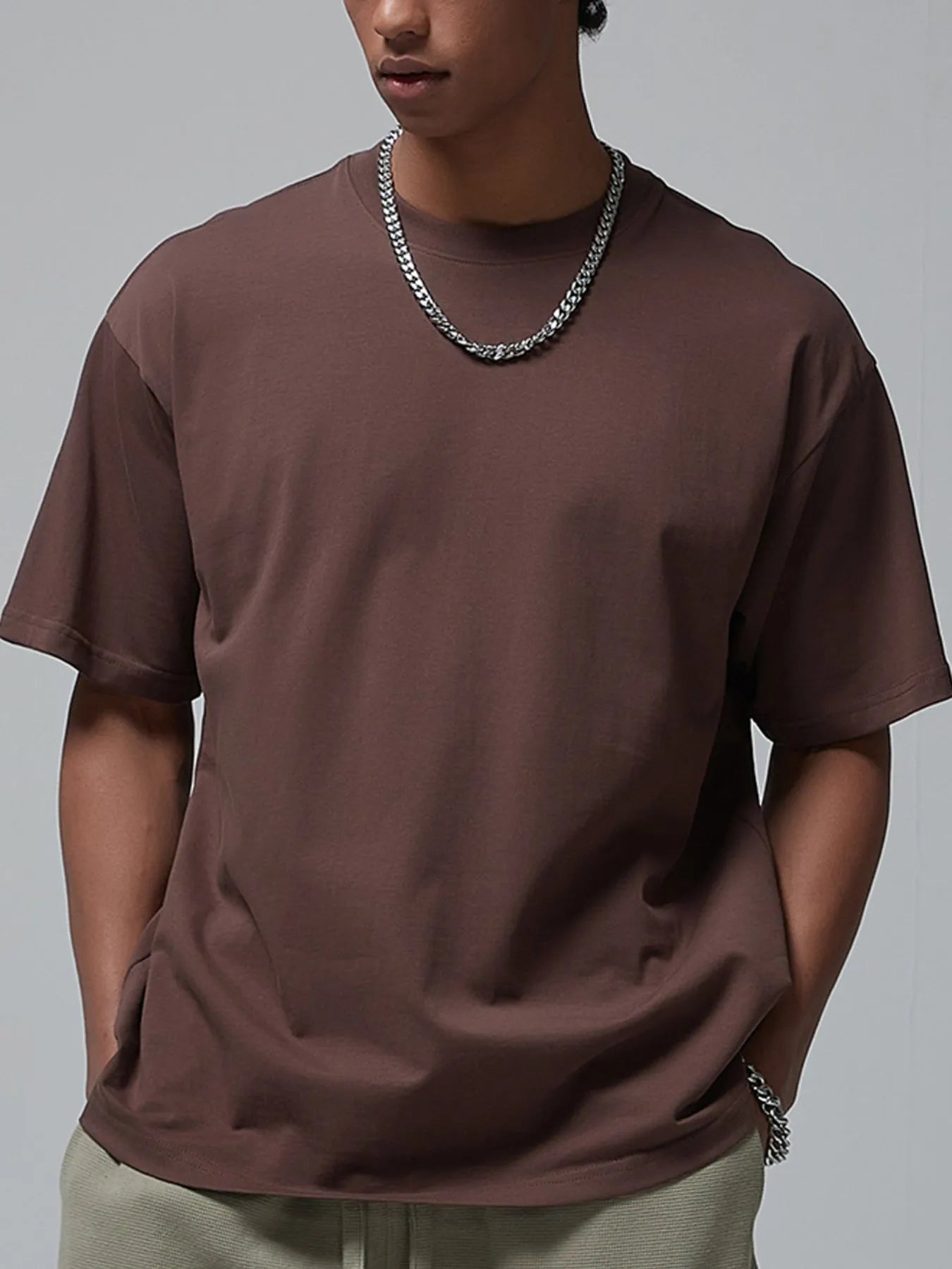 Men's Oversized Casual Round Neck T-Shirt | T-Shirts T-Shirt from PHUNKYN