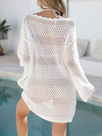 Round Neck Openwork Cover-Up | Cover Ups Cover up from PHUNKYN