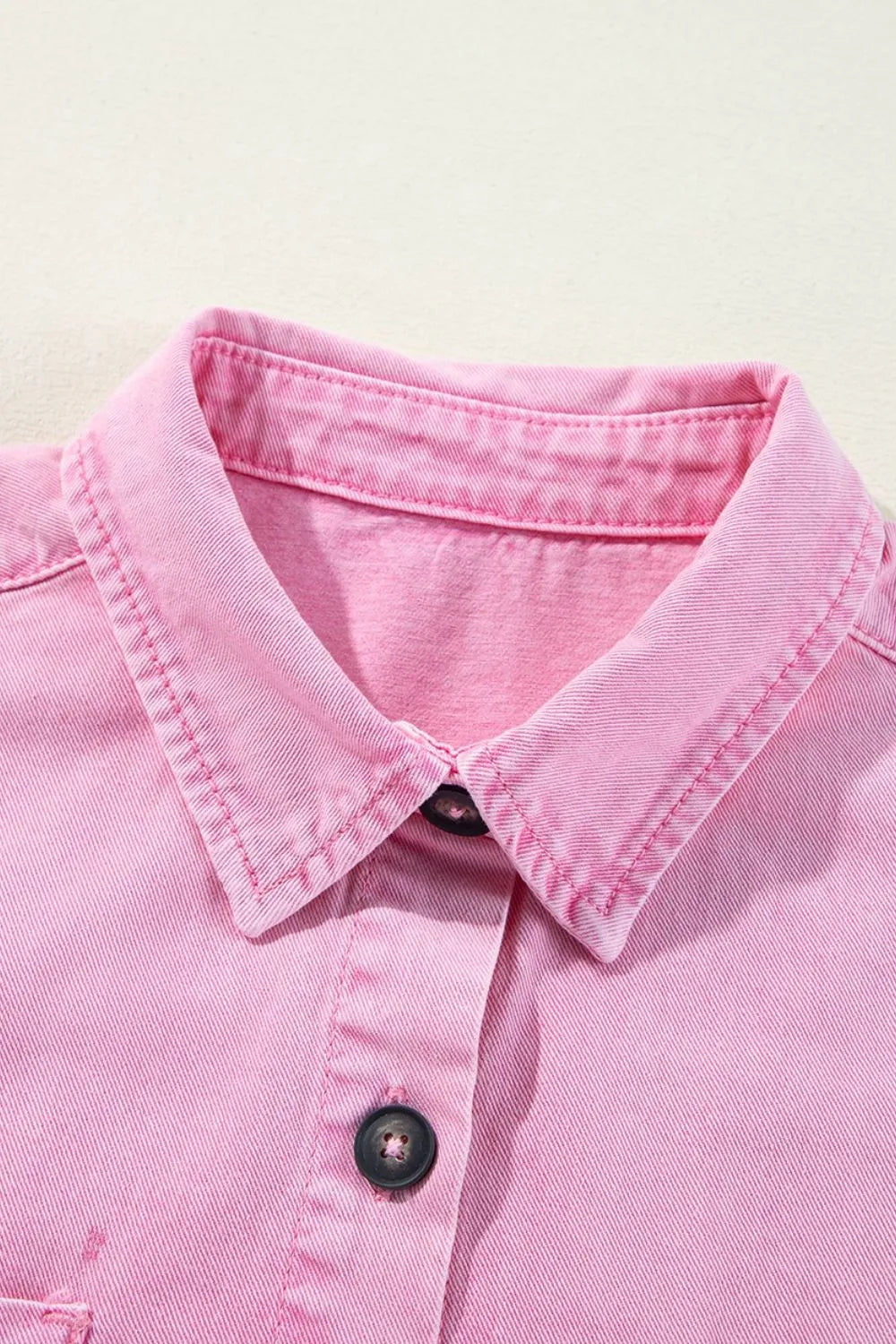 Button Down Short Sleeve Denim Dress | Dresses Denim Dress from PHUNKYN