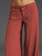 Wide Leg Pants with Pockets | Trousers Pants from PHUNKYN