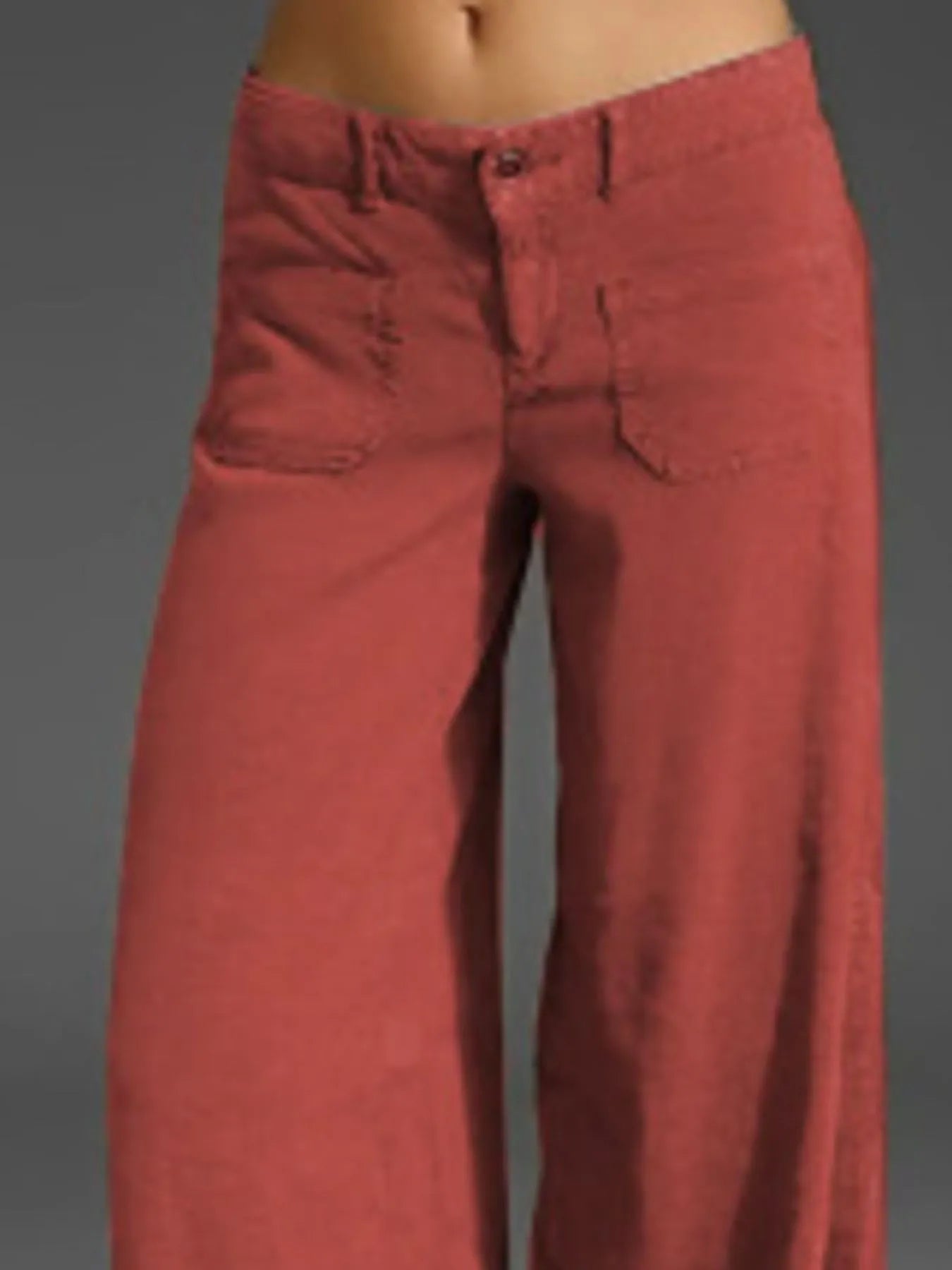 Wide Leg Pants with Pockets | Trousers Pants from PHUNKYN