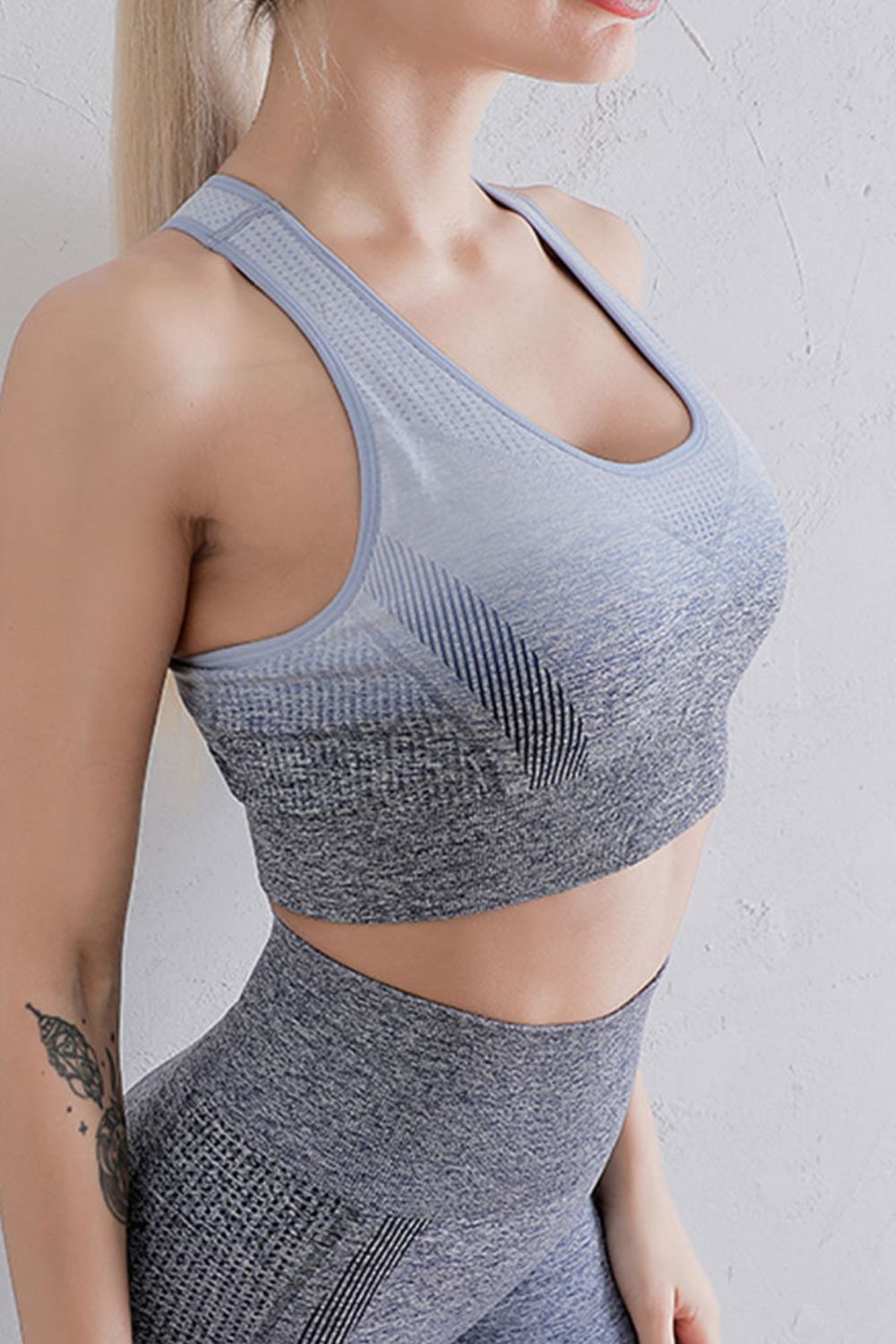 Gradient Sports Bra and Leggings Set | Activewear Active Set from PHUNKYN