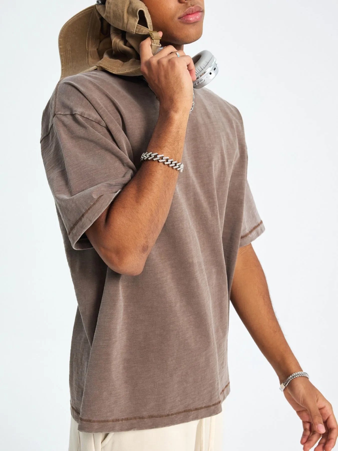 Men's Round Neck Short Sleeve T-Shirt | T-Shirts T-Shirt from PHUNKYN