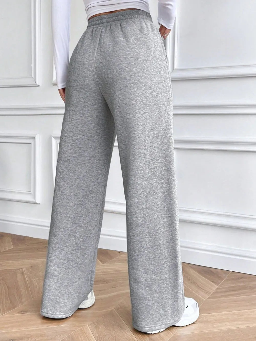 Drawstring Wide Leg Pants | Joggers Wide Leg Pants from PHUNKYN