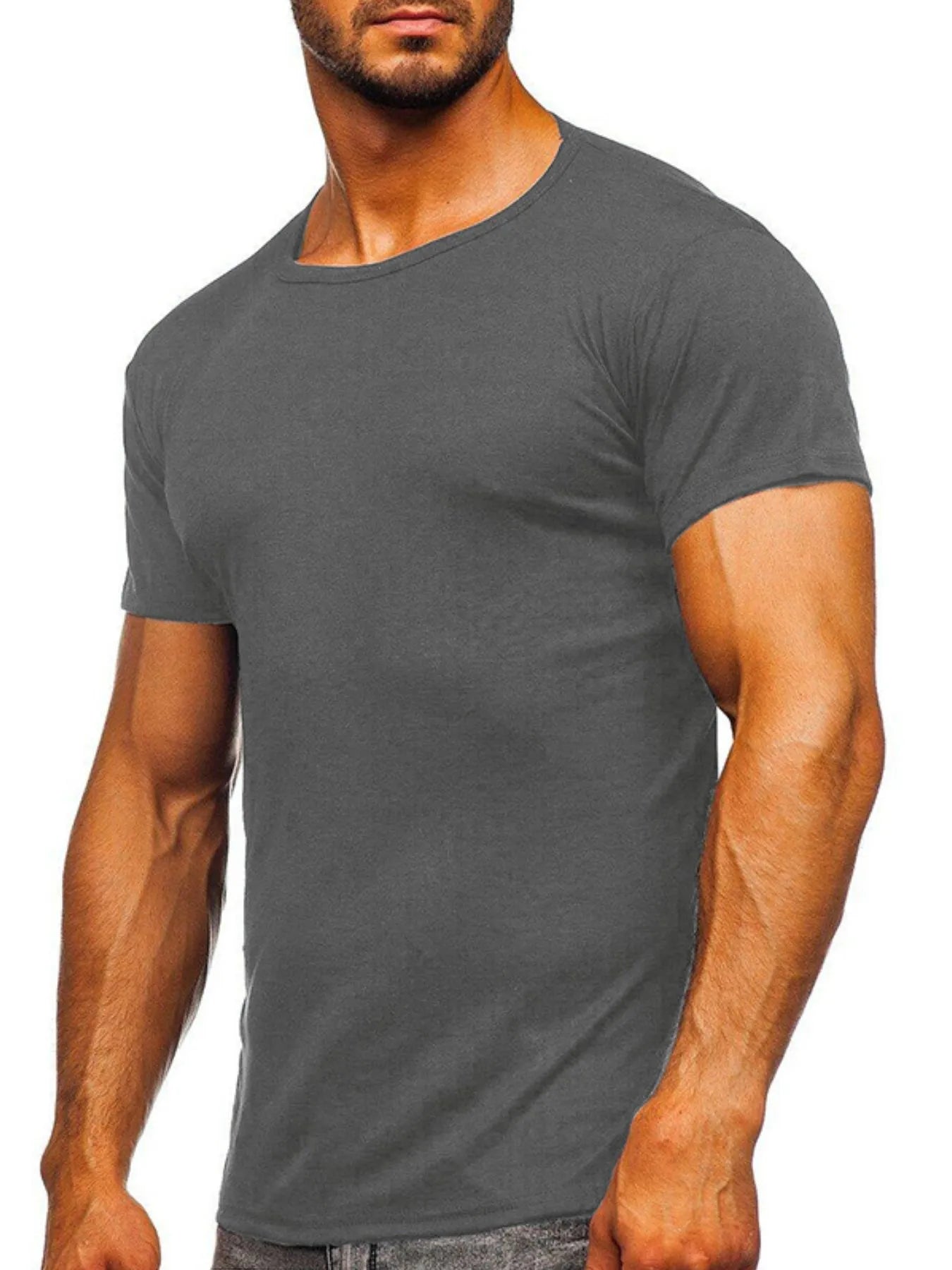 Men's Classic Fitted Crew Neck T-Shirt | T-Shirts T-Shirt from PHUNKYN