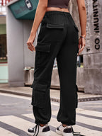 Casual Wide Leg Cargo Jeans | Jeans Cargo Pants from PHUNKYN