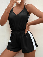 Spaghetti Strap V-Neck Romper | One-Pieces Romper from PHUNKYN