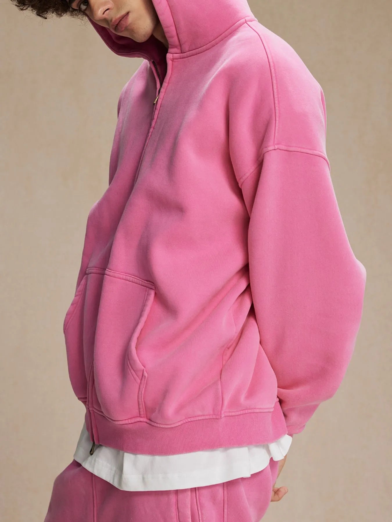 Men's Zip Up Long Sleeve Hoodie | Hoodies Hoodie from PHUNKYN