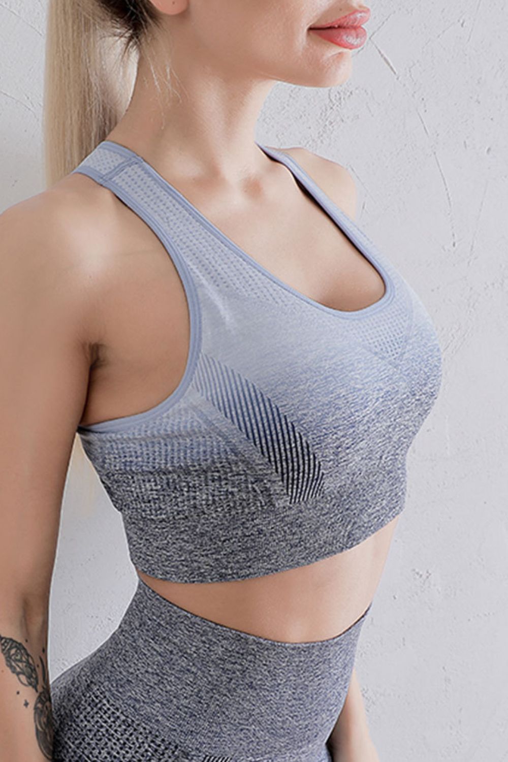 Gradient Racerback Sports Bra | Activewear Sports Bra from PHUNKYN