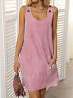 Mandy Striped Wide Strap Mini Dress | Dresses Mini Dress from PHUNKYN