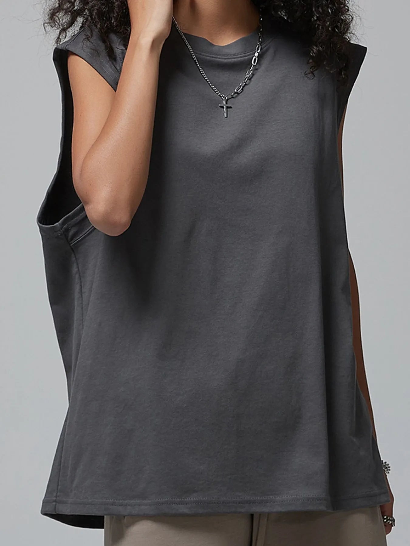 Men's Round Neck Tank | Tank Tops Tank Top from PHUNKYN