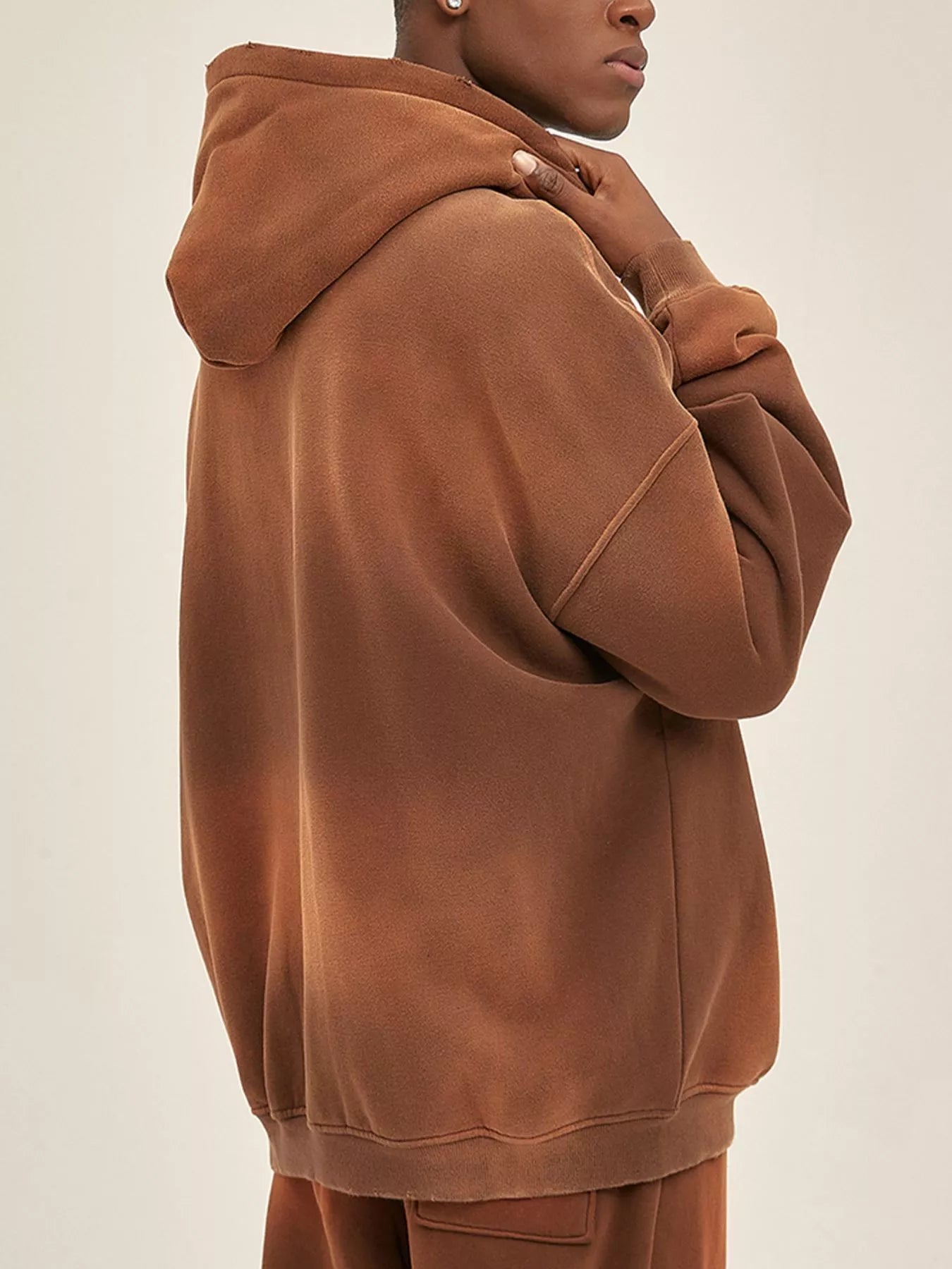 Men's Dropped Shoulder Long Sleeve Hoodie | Hoodies Hoodie from PHUNKYN