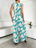 Printed Wide Leg Jumpsuit | One-Pieces Jumpsuit from PHUNKYN