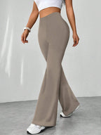 High Waisted Flare Pants | Trousers Flare Pants from PHUNKYN