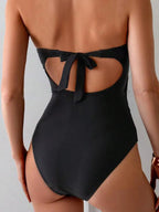 Cutout Sweetheart Neck One-Piece Swimwear | One-Piece Swimsuits One-Piece from PHUNKYN