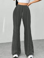 High Waisted Flare Pants | Trousers Flare Pants from PHUNKYN
