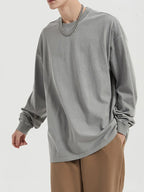 Men's Long Sleeve Oversized T-Shirt | T-Shirts Oversize T-Shirt from PHUNKYN