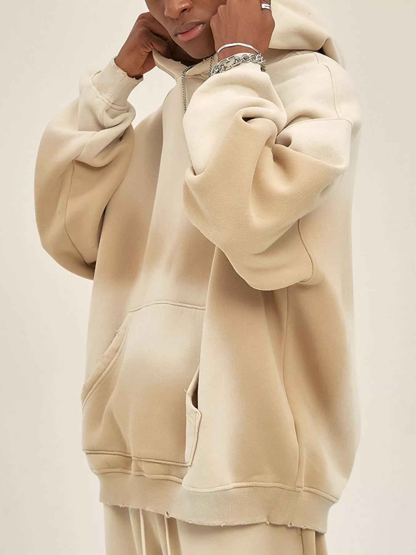 Men's Dropped Shoulder Long Sleeve Hoodie | Hoodies Hoodie from PHUNKYN