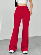 High Waisted Flare Pants | Trousers Flare Pants from PHUNKYN