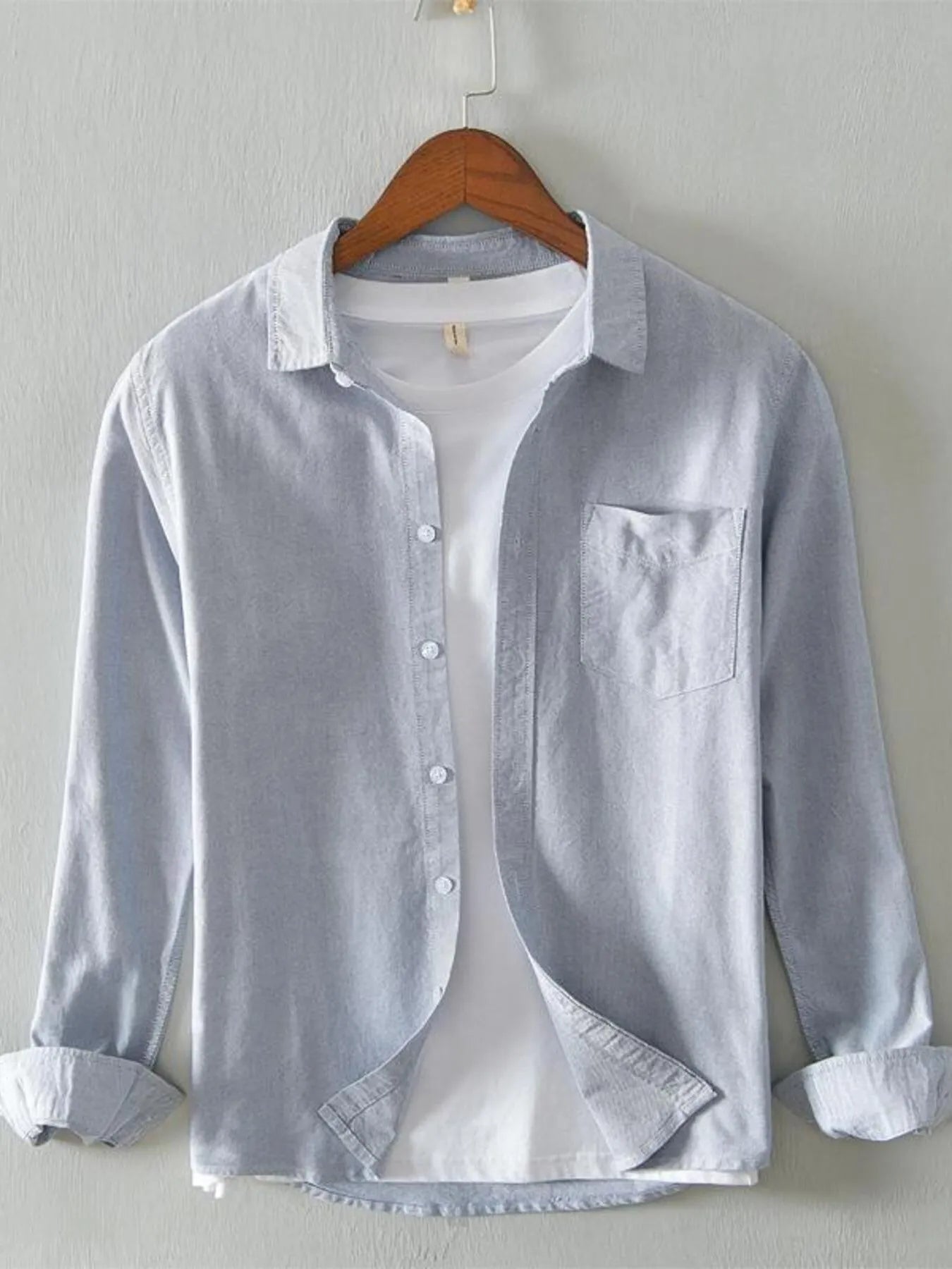 Men's Button Up Long Sleeve Shirt | Shirts Shirts from PHUNKYN