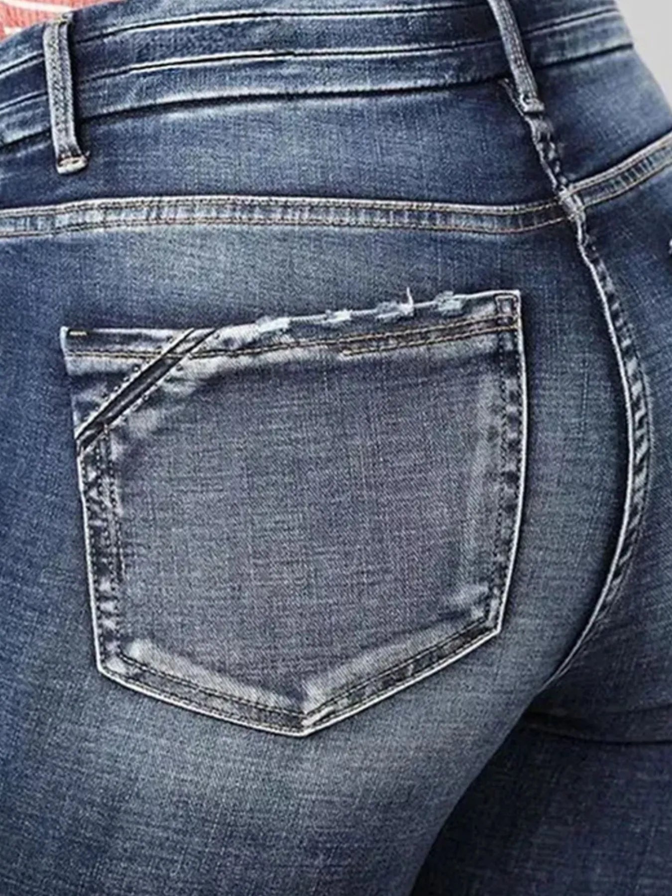 High-Rise Flare Gradient Wash Jeans | Jeans Jeans from PHUNKYN