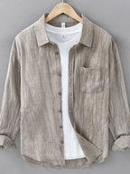 Men's Button Up Long Sleeve Shirt | Shirts Shirts from PHUNKYN