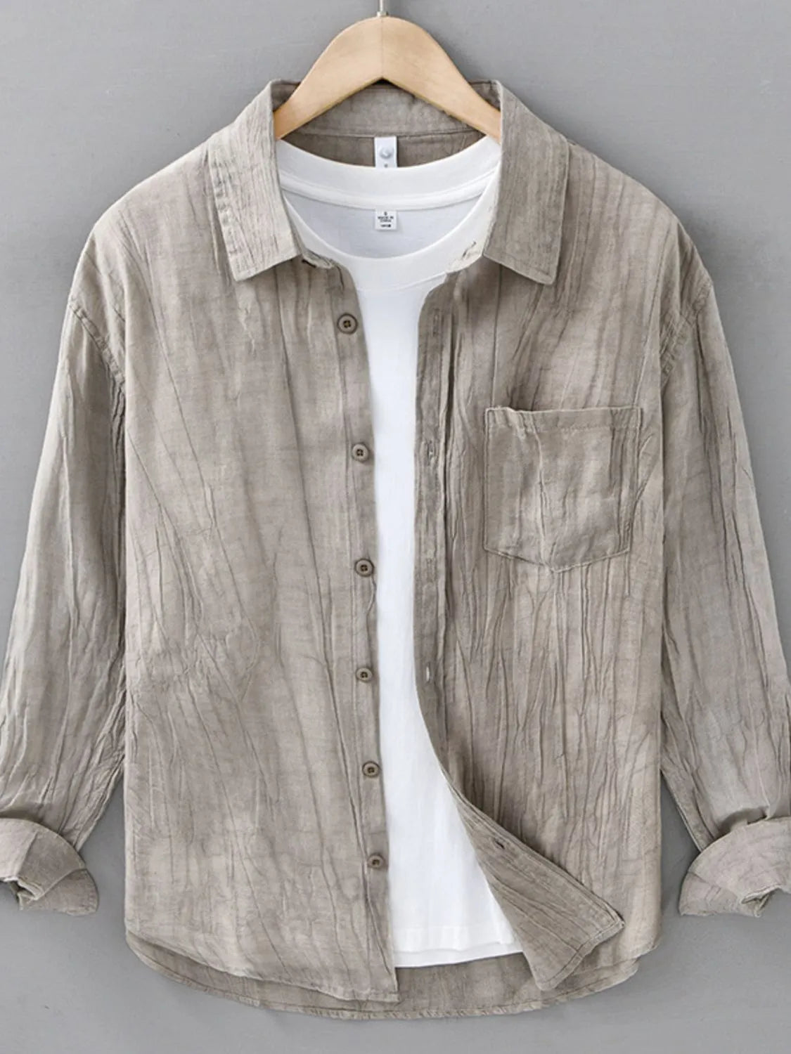 Men's Button Up Long Sleeve Shirt | Shirts Shirts from PHUNKYN