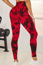 Tie-Dye High Waist Active Leggings | Leggings Leggings from PHUNKYN