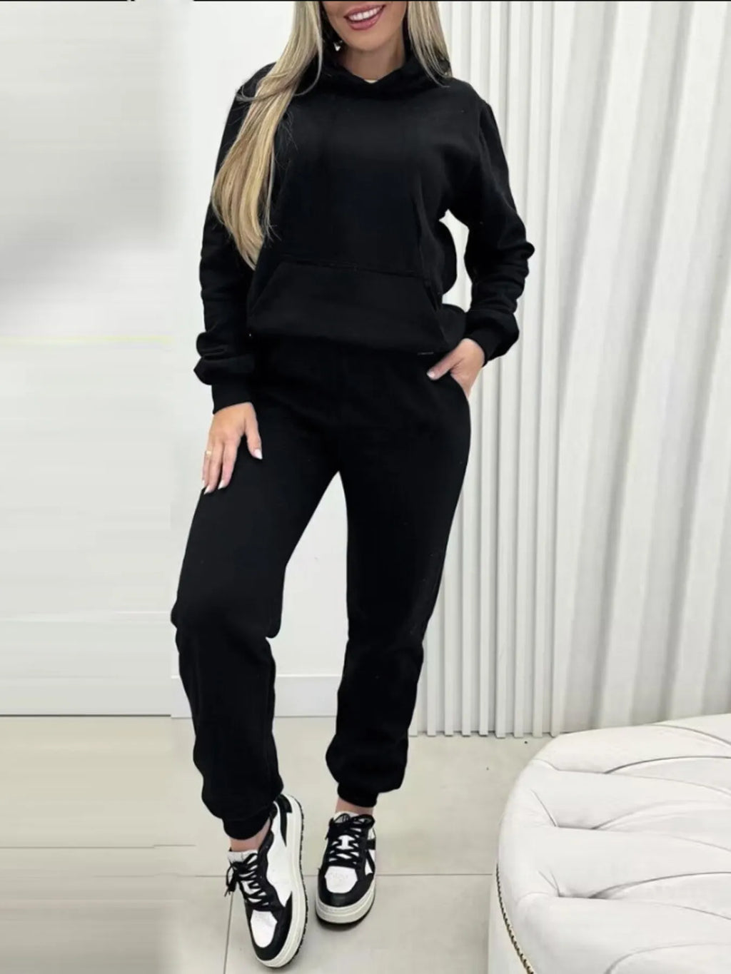 Long Sleeve Hoodie and Joggers Set | Outfit Sets Top and Pants Set from PHUNKYN