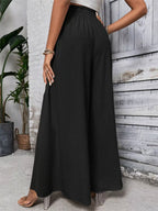 Frill Wide Leg Pants | Trousers Wide Leg Pants from PHUNKYN