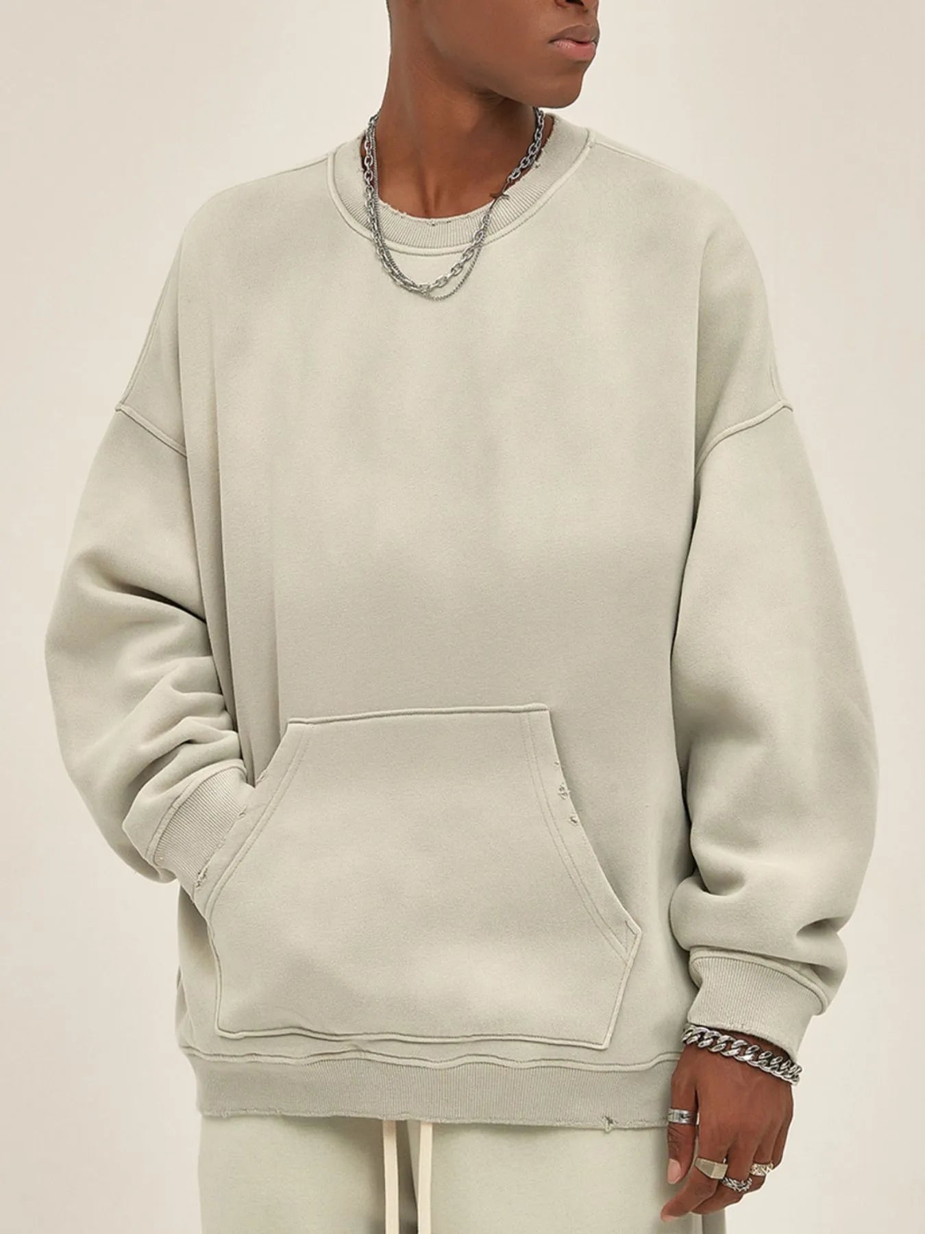 Men's Gradient Dropped Shoulder Sweatshirt | Sweatshirts Sweatshirt from PHUNKYN