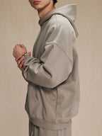 Men's Oversized Long Sleeve Hoodie with Kangaroo Pocket | Hoodies Hoodie from PHUNKYN