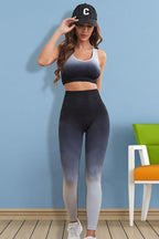 Gradient Sports Tank and Leggings Set | Activewear Tank and Leggings from PHUNKYN