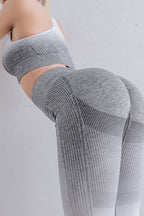 Gradient High Waist Sports Leggings | Leggings Leggings from PHUNKYN