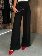 High Waist Wide Leg Pants | Trousers Wide Leg Pants from PHUNKYN
