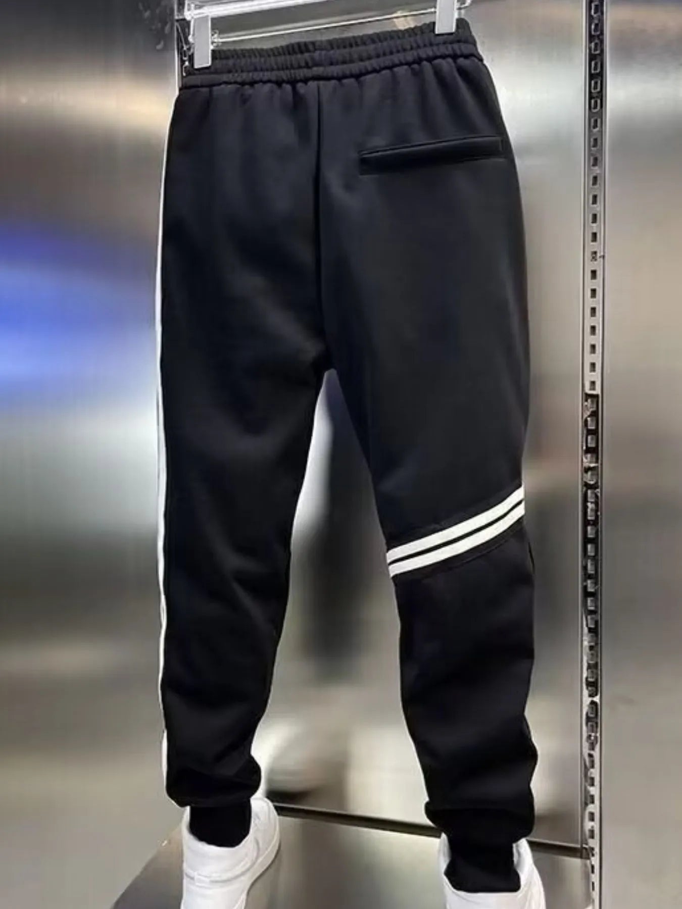 Men's Drawstring Striped Joggers | Joggers Joggers from PHUNKYN