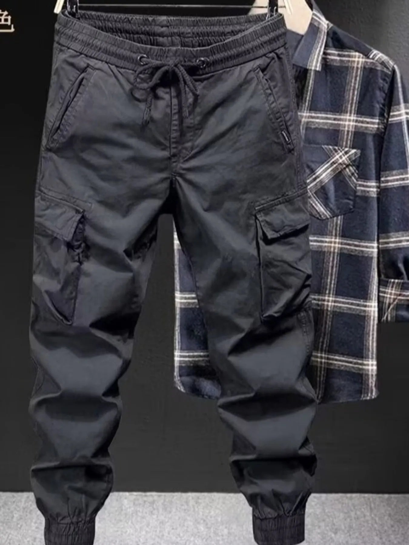 Men's Drawstring Joggers with Pockets | Joggers Joggers from PHUNKYN