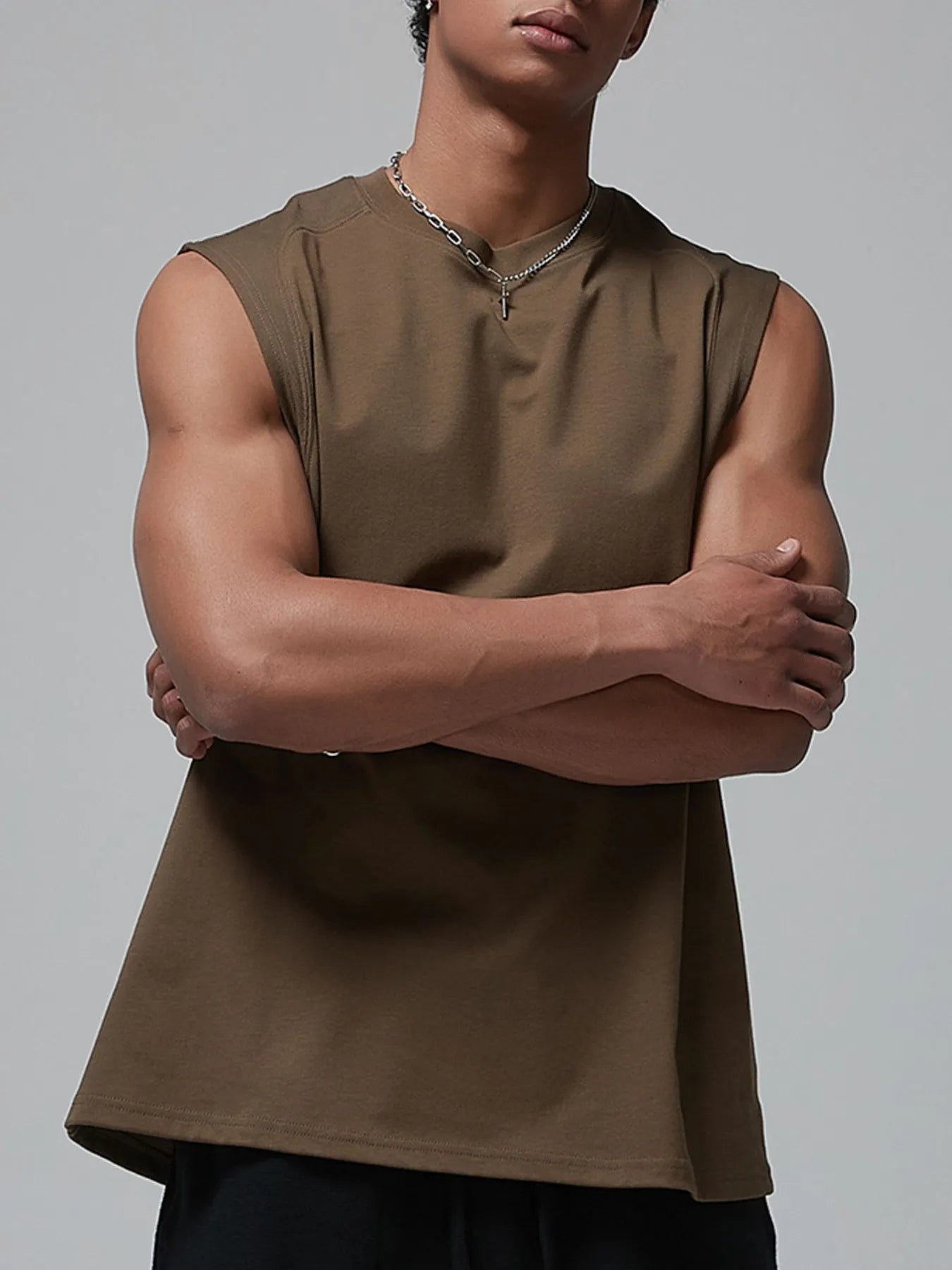 Men's Round Neck Tank | Tank Tops Tank Top from PHUNKYN