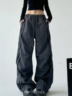 Side Stripes Wide Leg Pants | Joggers Wide Leg Pants from PHUNKYN