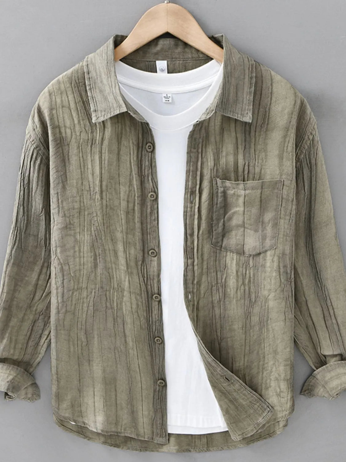 Men's Button Up Long Sleeve Shirt | Shirts Shirts from PHUNKYN