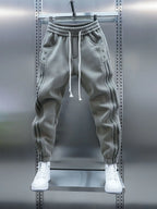 Men's Drawstring Striped Joggers with Pockets | Joggers Joggers from PHUNKYN