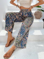 Printed Wide Leg Pants | Trousers Trousers from PHUNKYN