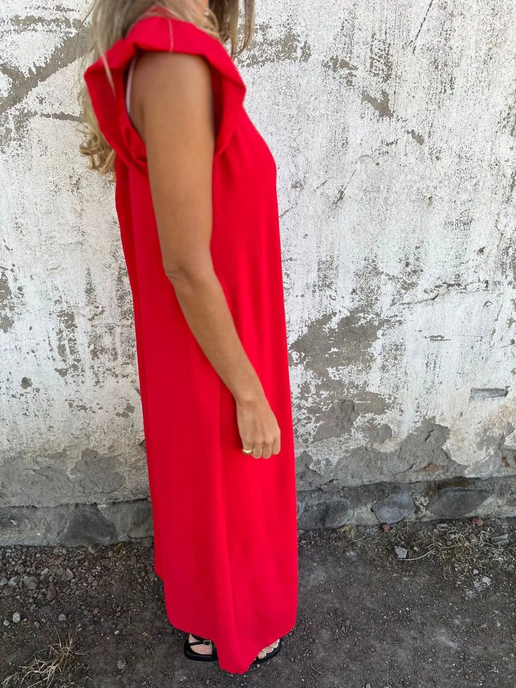 Full Size V-Neck Cap Sleeve Wide Leg Jumpsuit Plus Size | One-Pieces Jumpsuit from PHUNKYN